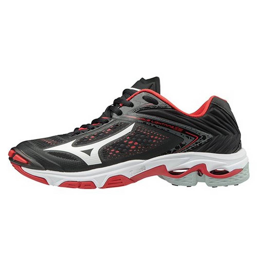 Womens Mizuno Wave Lightning Z5 Volleyball Shoes Black/Red Philippines (KSDMBV657)